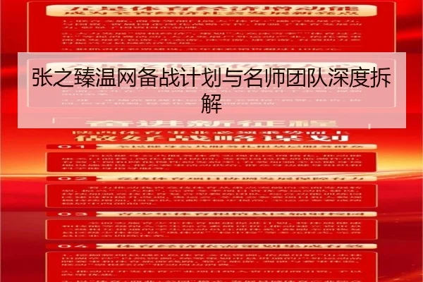 张之臻温网备战计划与名师团队深度拆解