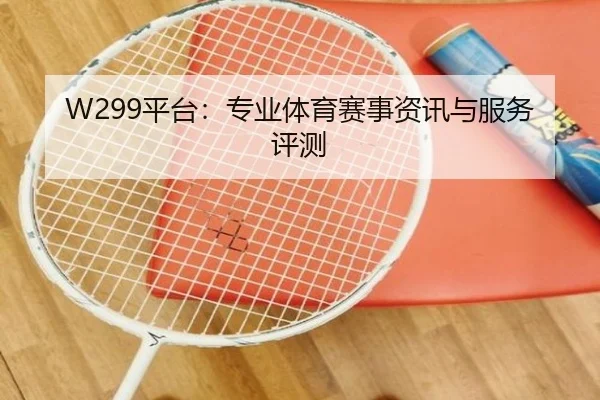 W299平台：专业体育赛事资讯与服务评测